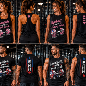 DUMBBELLS OVER DUMB PEOPLE