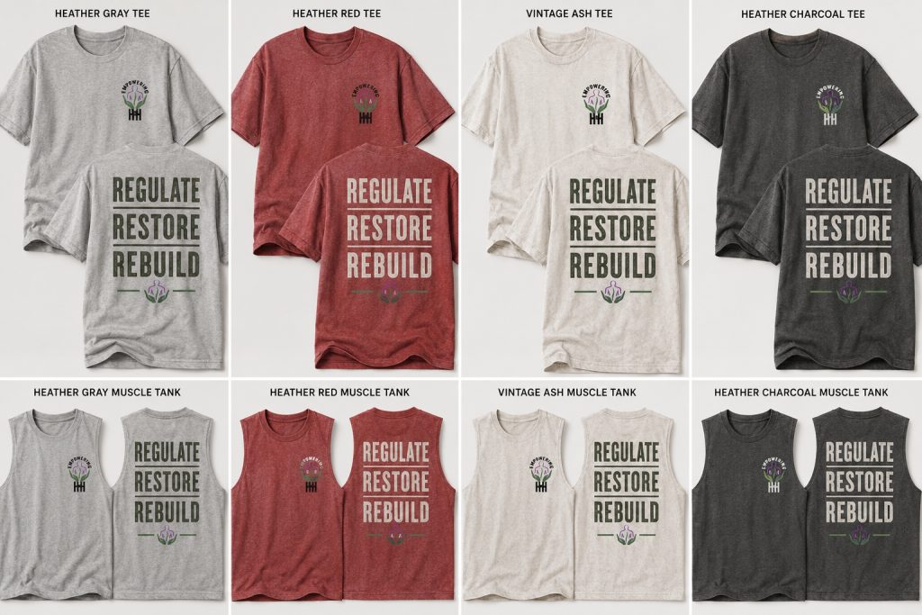 Regulate • Restore • Rebuild-Men's