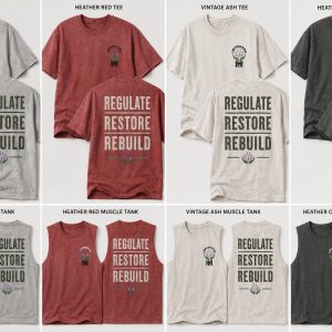 Regulate • Restore • Rebuild-Men's