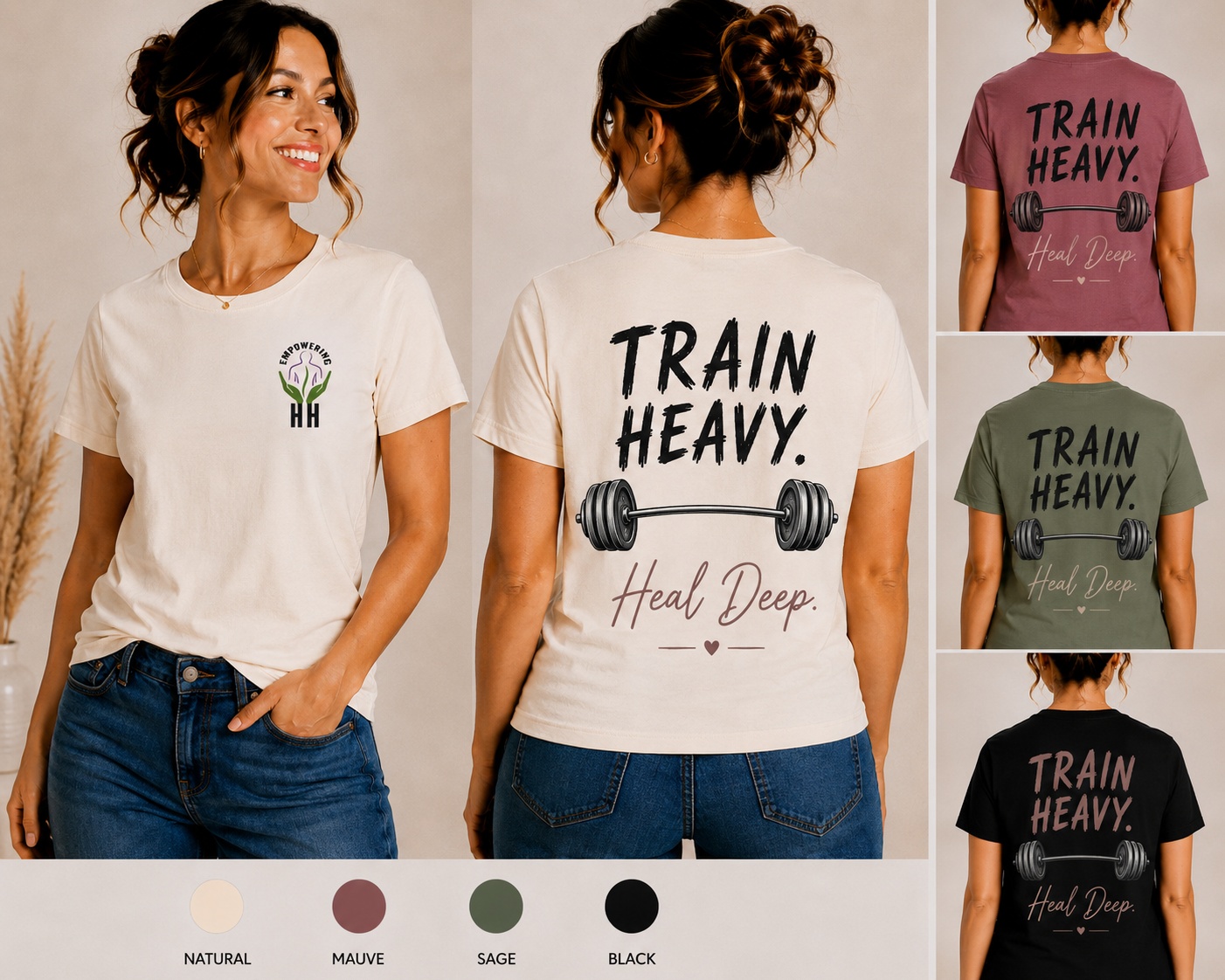Train Heavy Heal Deep